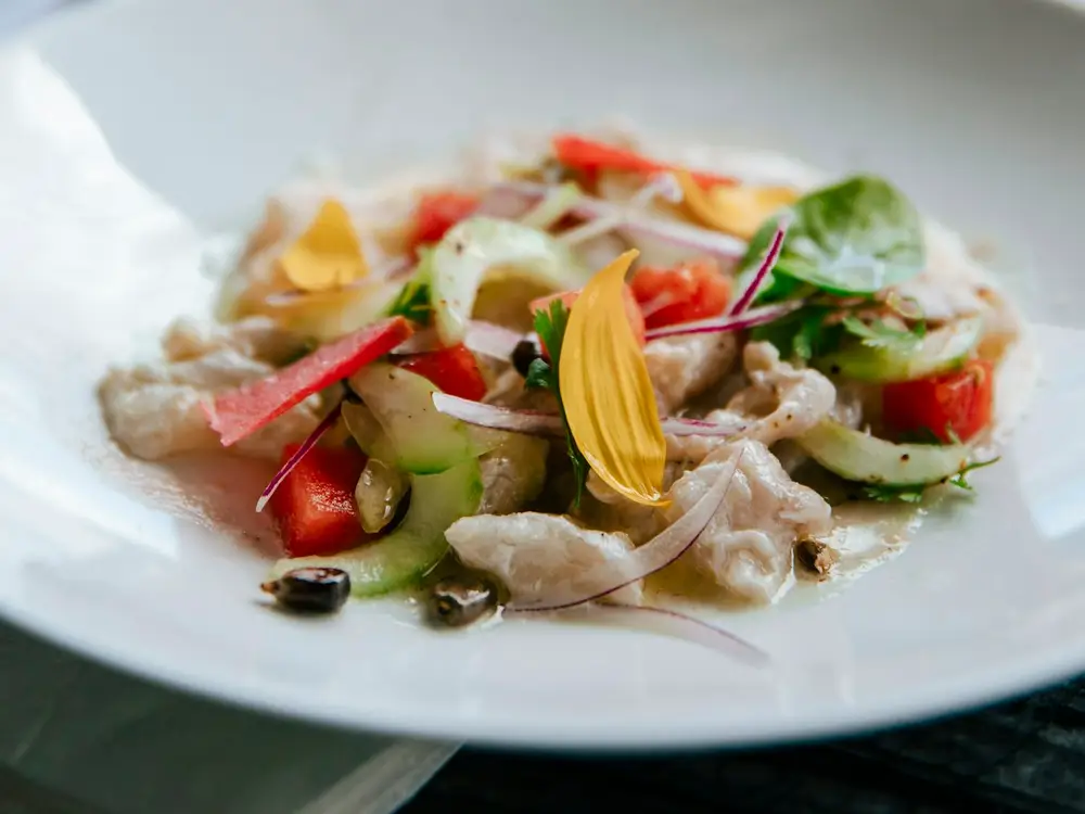 Ceviche de pesca del día