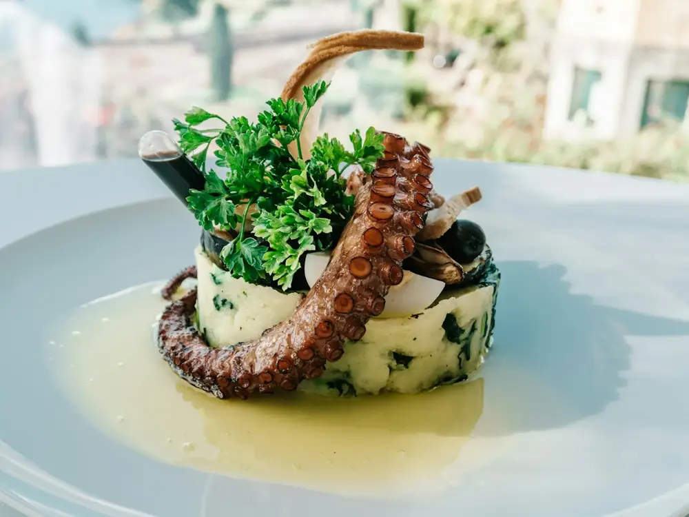 Pulpo a la brasa